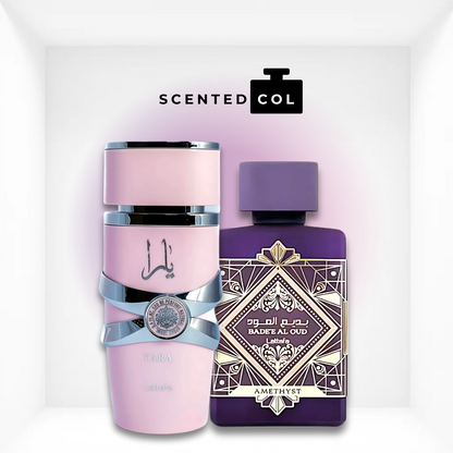 Duo Lattafa, Yara + Amethyst